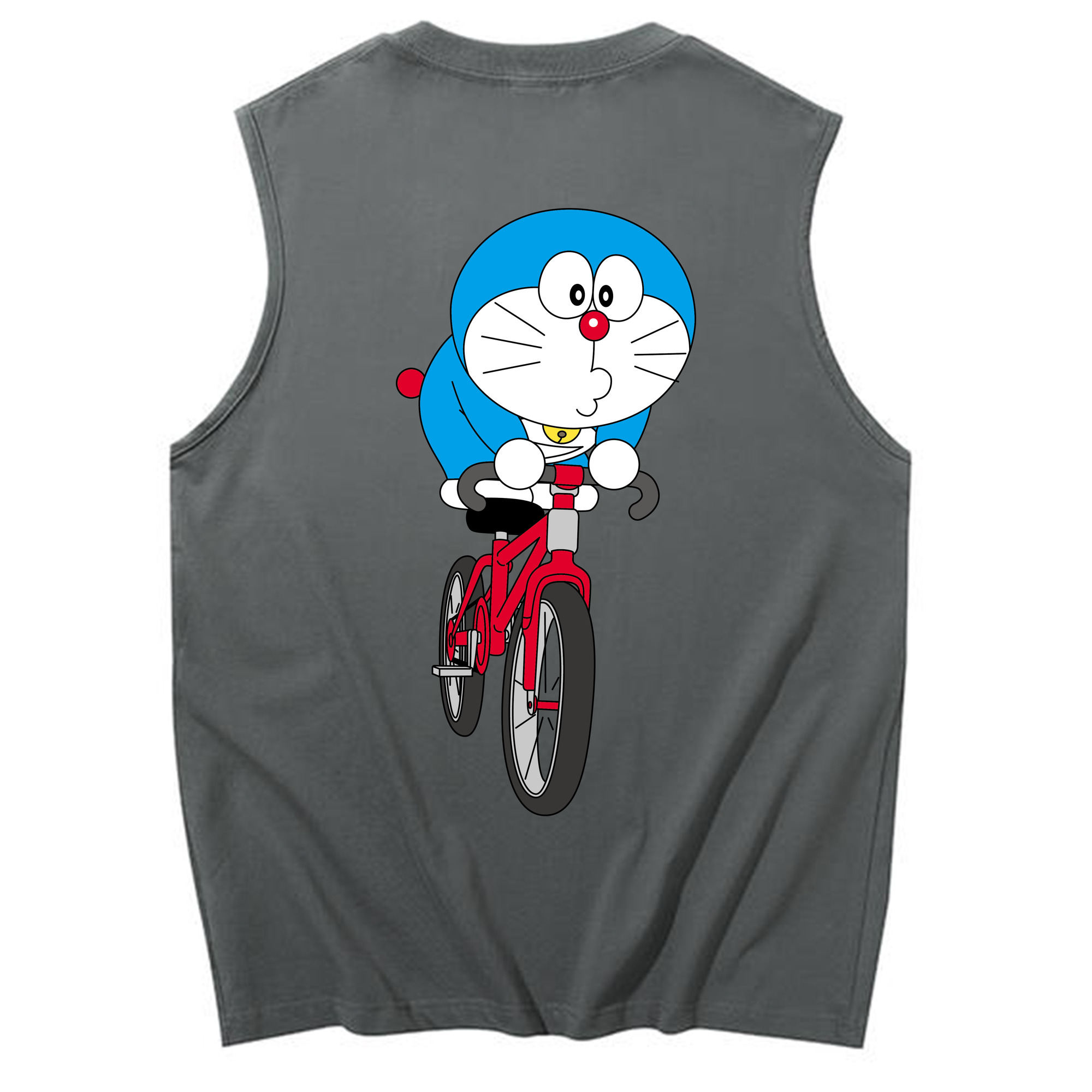 （画像用） ドラえもん Doraemon コットン100％タンクトップ（背面プリント）